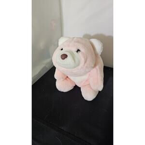 Vintage GUND Classic 1980 SNUFFLES White Polar Bear 10” Stuffed Animal Plush Z1